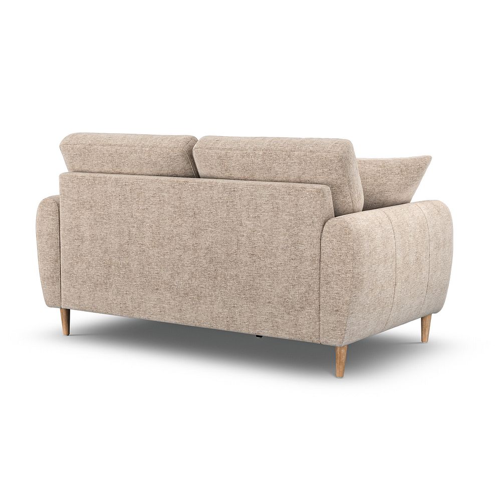 Zara 2 Seater Sofa in Arlan Abalone Fabric 3