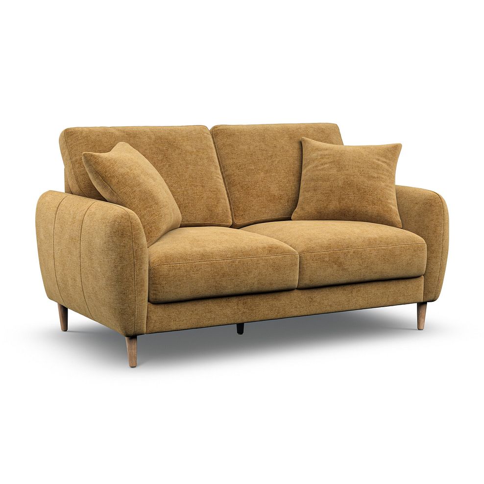 Zara 2 Seater Sofa in Arlan Honeycomb Fabric 1