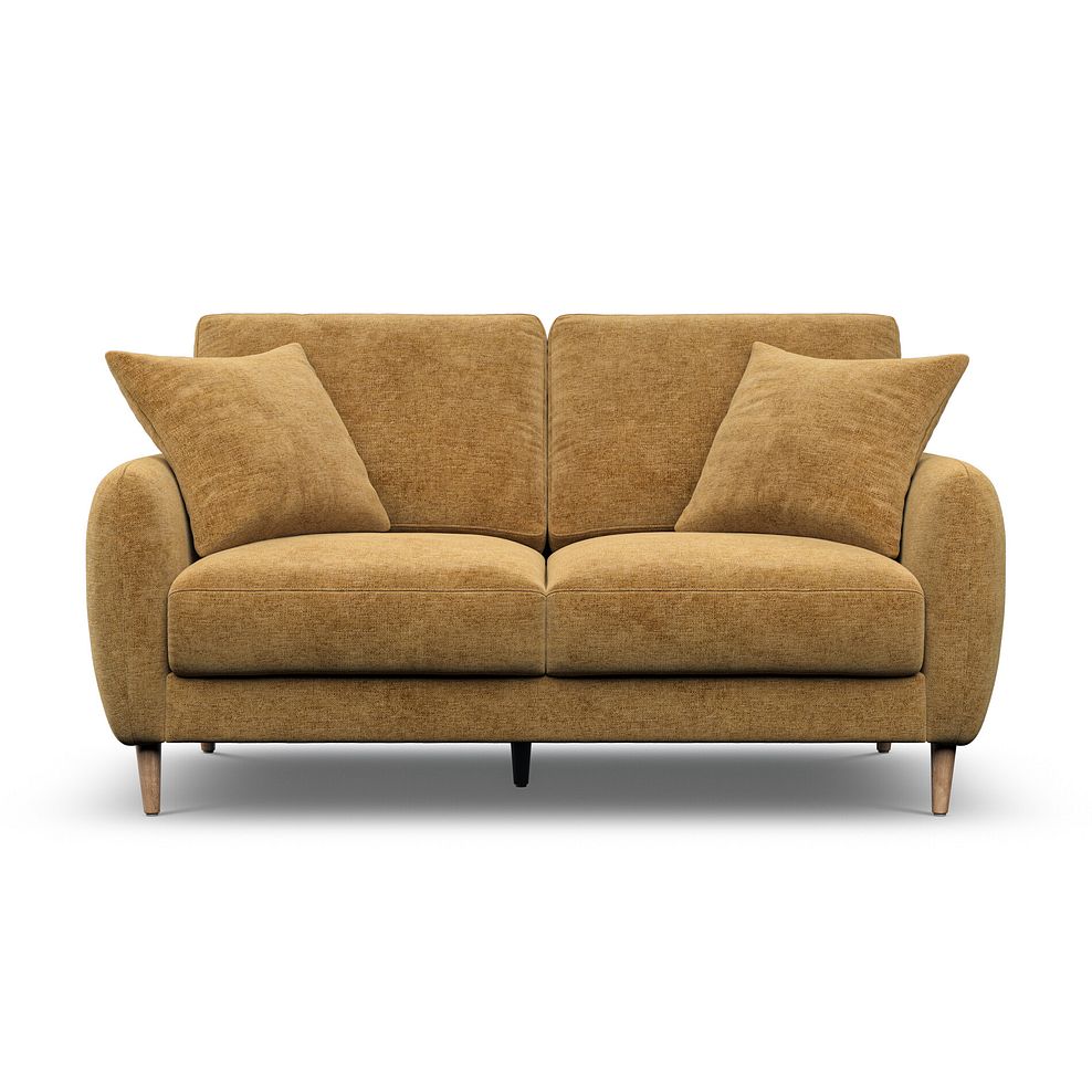 Zara 2 Seater Sofa in Arlan Honeycomb Fabric 2