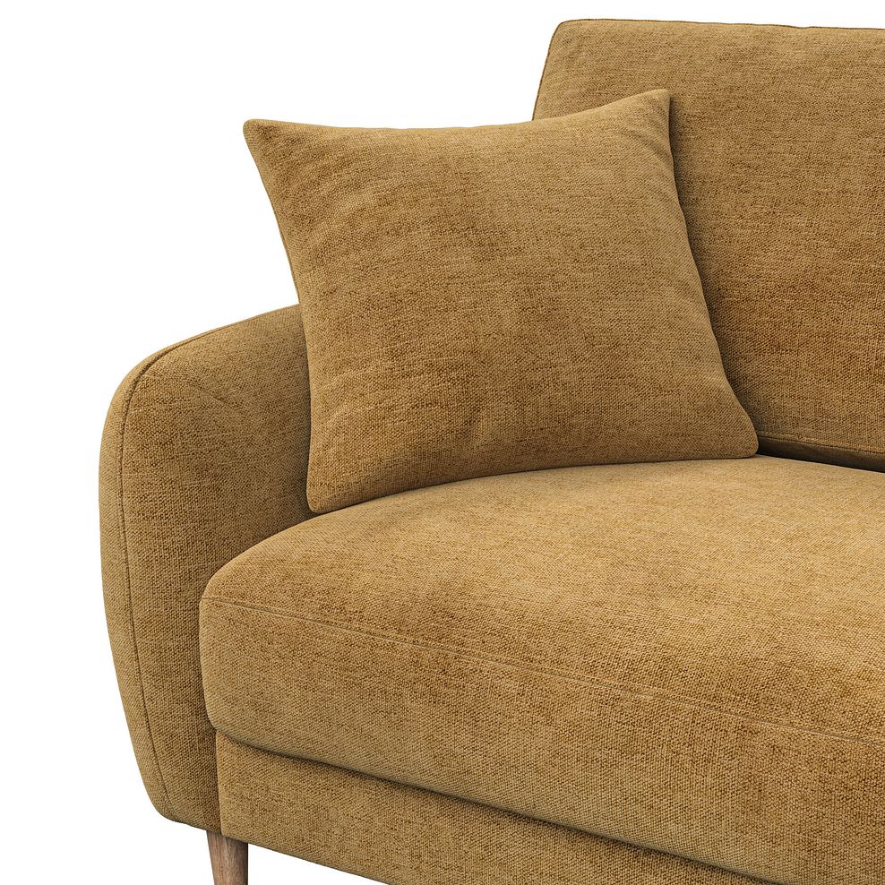 Zara 2 Seater Sofa in Arlan Honeycomb Fabric 7