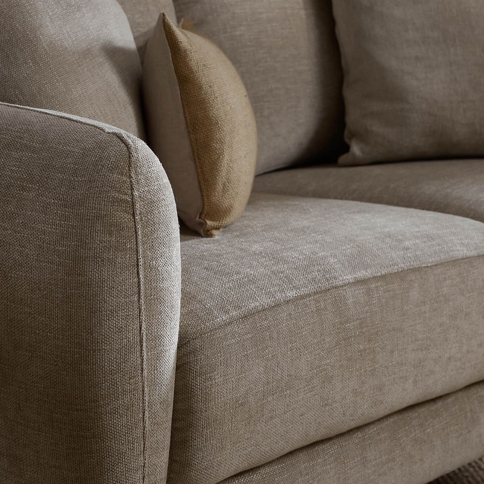 Zara 2 Seater Sofa in Arlan Noble Fabric 3