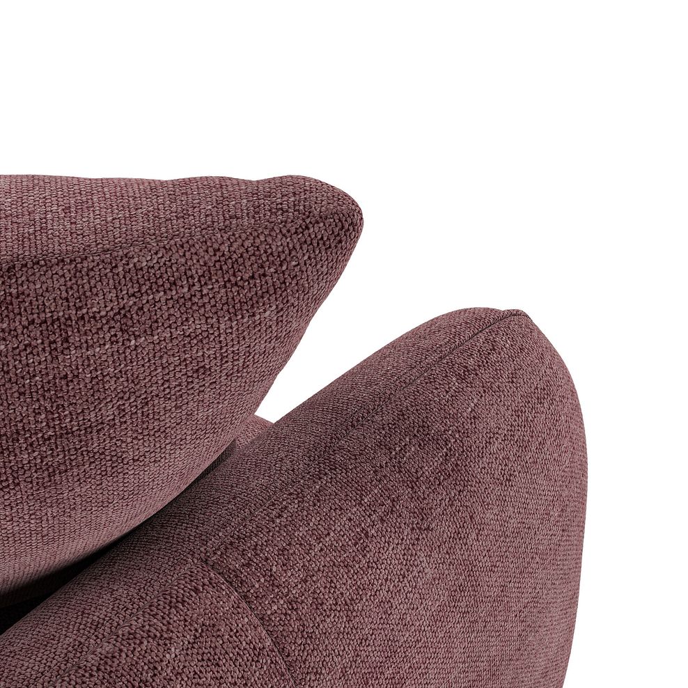 Zara 2 Seater Sofa in Arlan Rosewood Fabric 10