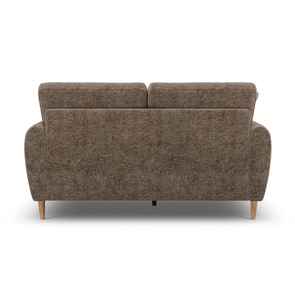 Zara 2 Seater Sofa in Arlan Smokestone Fabric 4