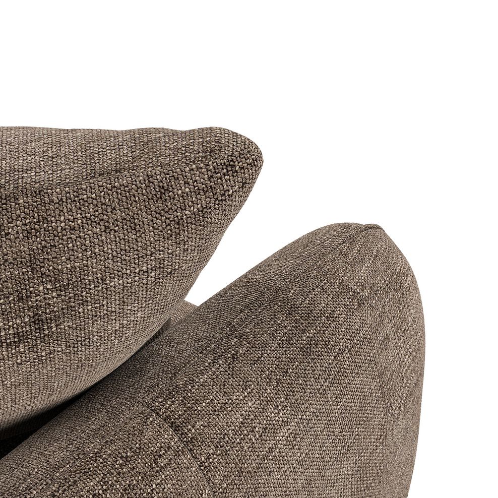 Zara 2 Seater Sofa in Arlan Smokestone Fabric 10