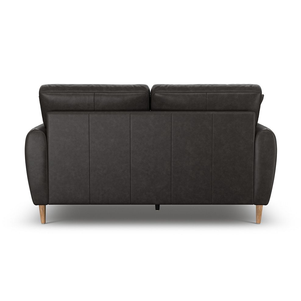 Zara 2 Seater Sofa in Ash Leather 4