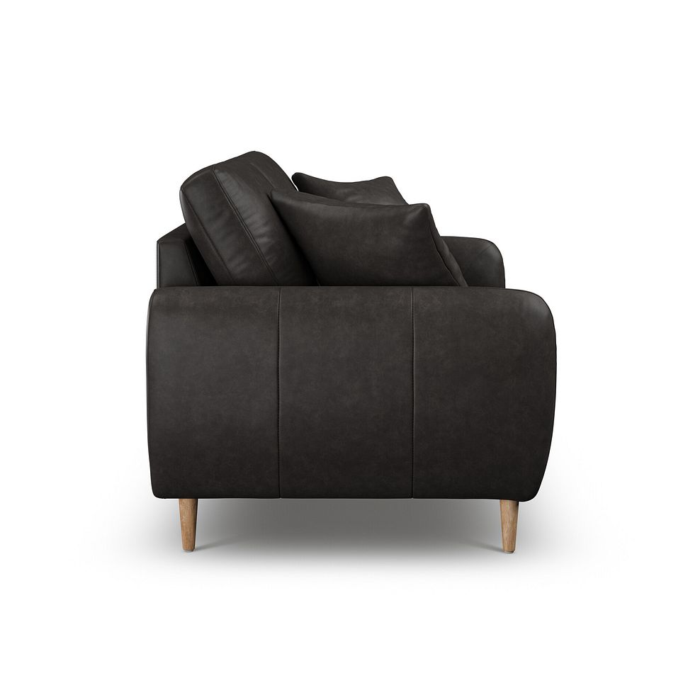 Zara 2 Seater Sofa in Ash Leather 5