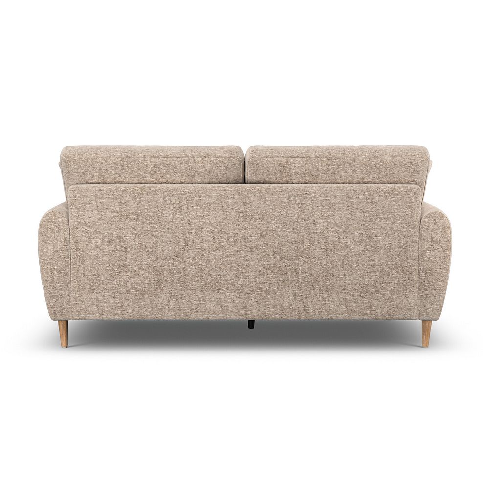 Zara 3 Seater Sofa in Arlan Abalone Fabric 4