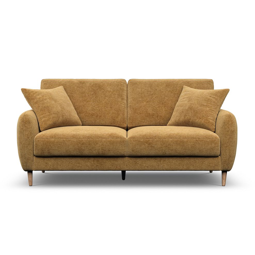 Zara 3 Seater Sofa in Arlan Honeycomb Fabric 2