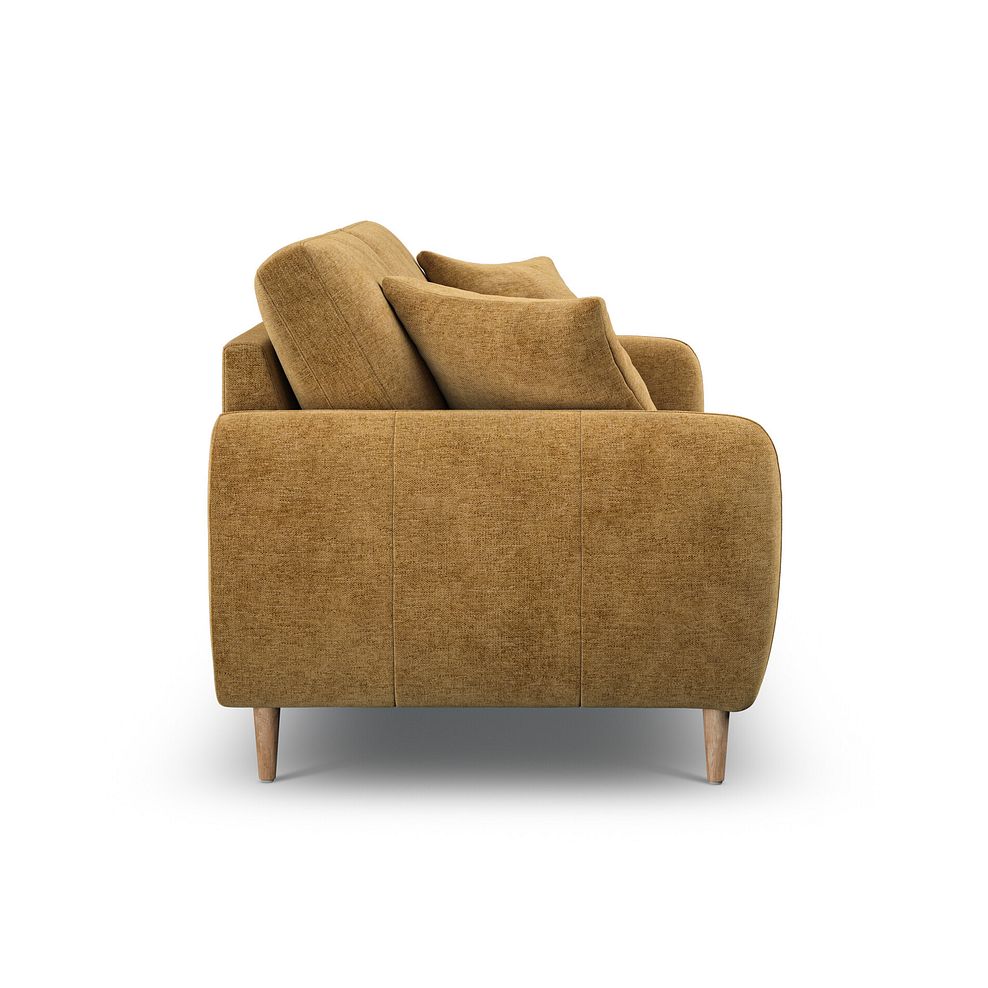 Zara 3 Seater Sofa in Arlan Honeycomb Fabric 5