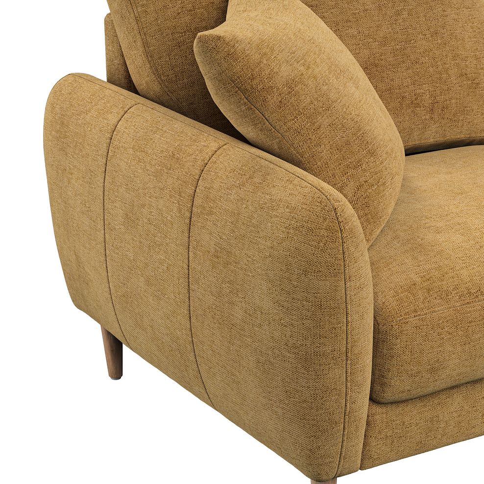 Zara 3 Seater Sofa in Arlan Honeycomb Fabric 6