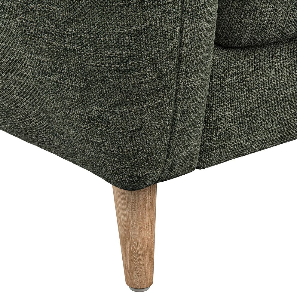 Zara 3 Seater Sofa in Arlan Mossy Fabric 8