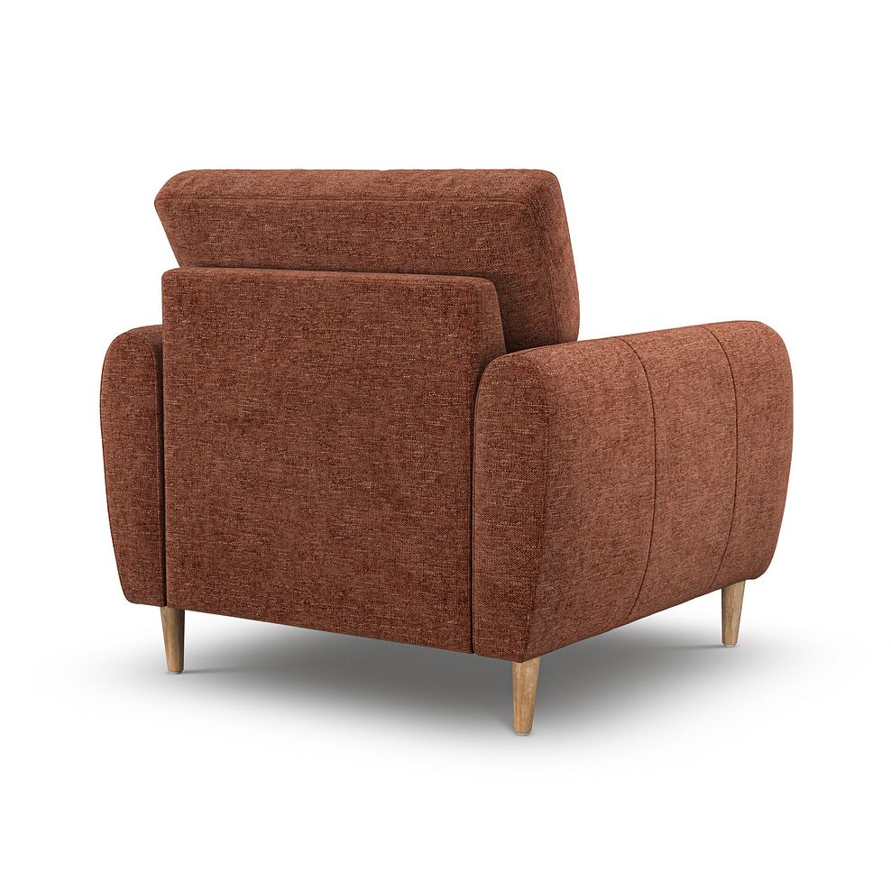 Zara Armchair in Arlan Copperwood Fabric 9