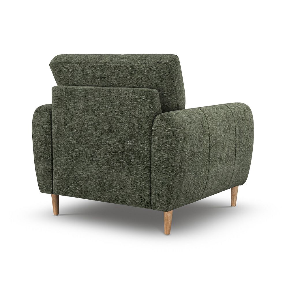 Zara Armchair in Arlan Mossy Fabric 3