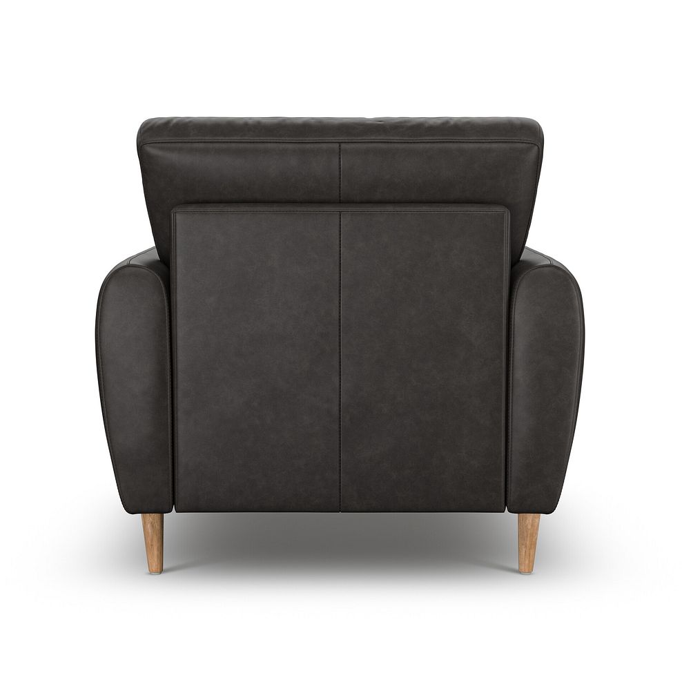 Zara Armchair in Ash Leather 4