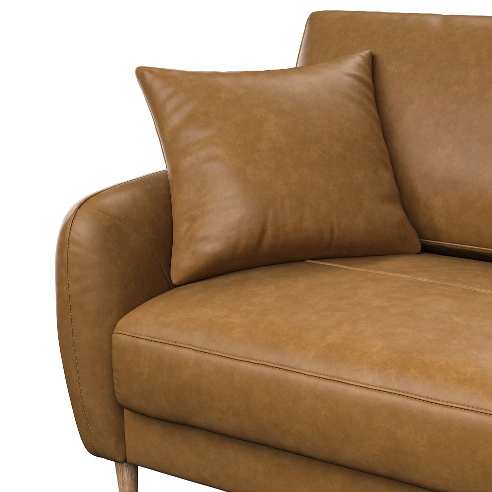 Zara Armchair in Brown Leather 7