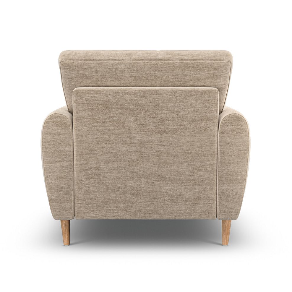 Zara Armchair in Canna Sand Fabric 4