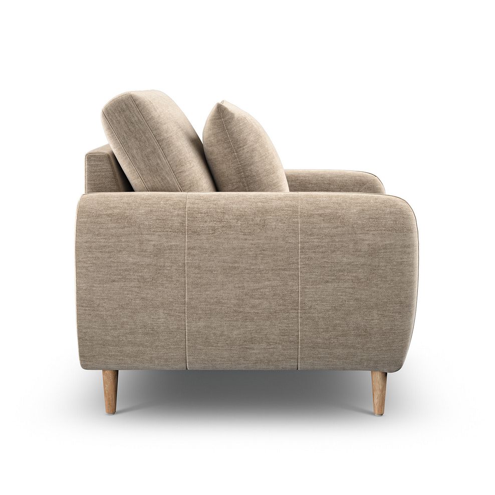 Zara Armchair in Canna Sand Fabric 5
