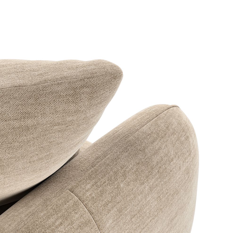 Zara Armchair in Canna Sand Fabric 10