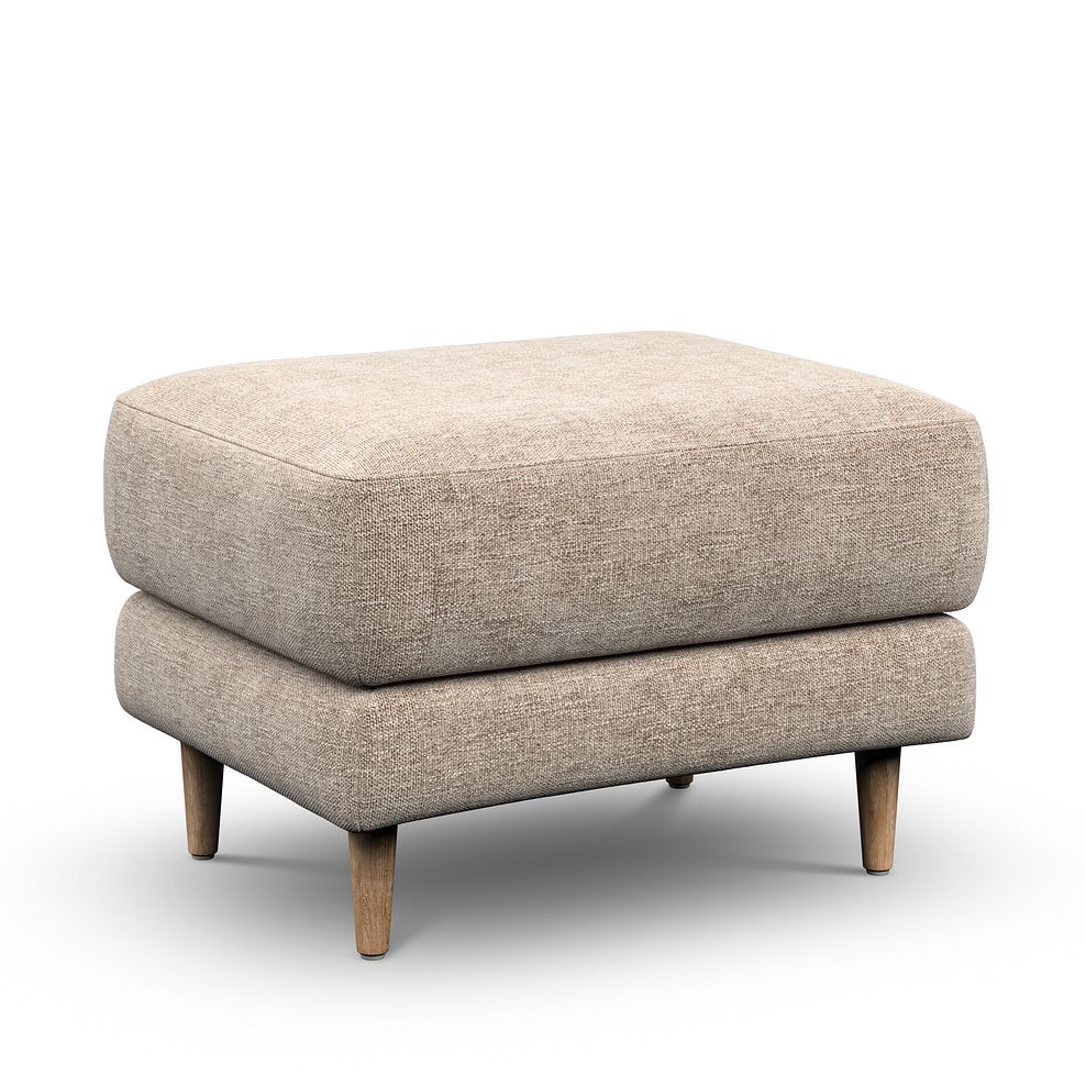 Zara Footstool in Arlan Abalone Fabric 1