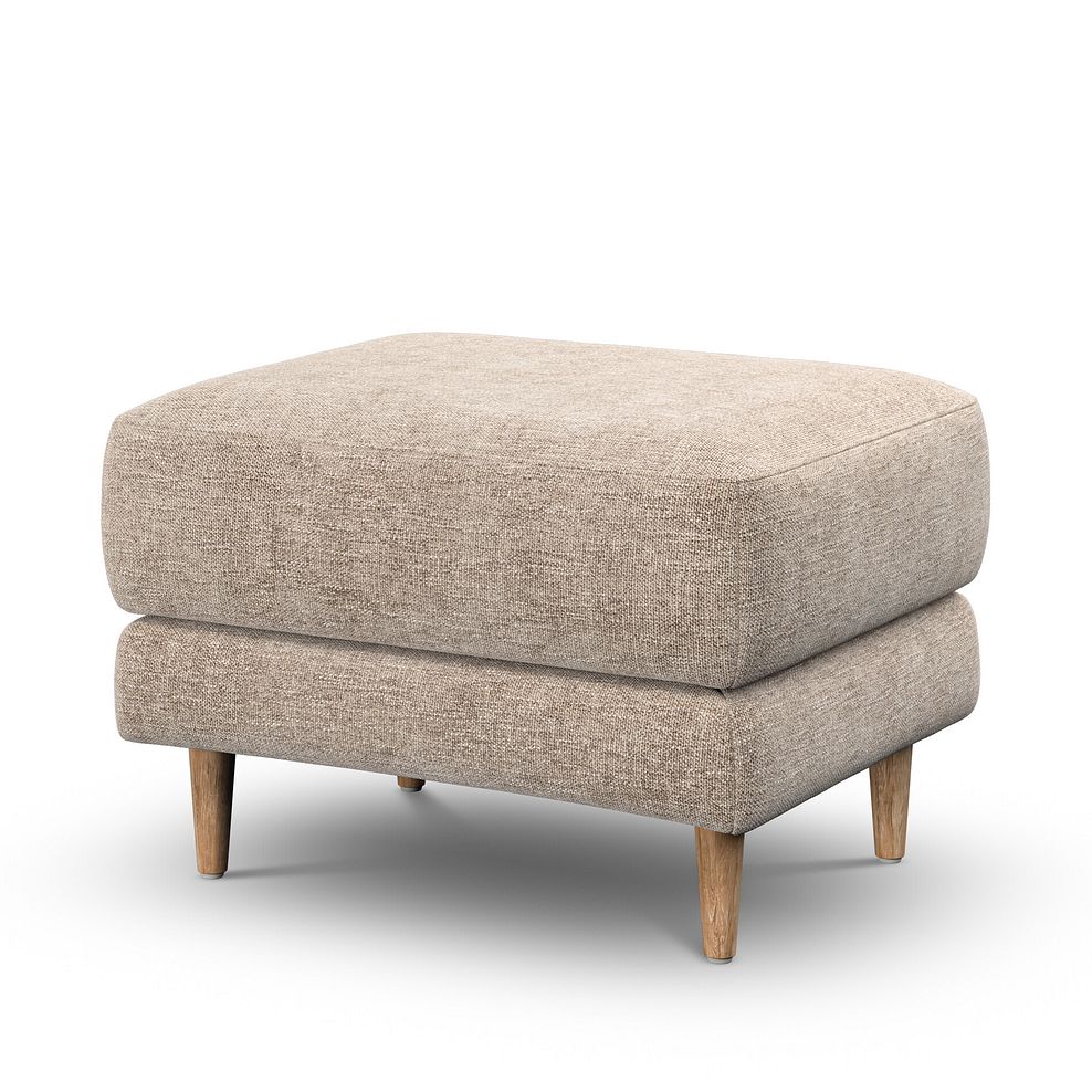 Zara Footstool in Arlan Abalone Fabric 3