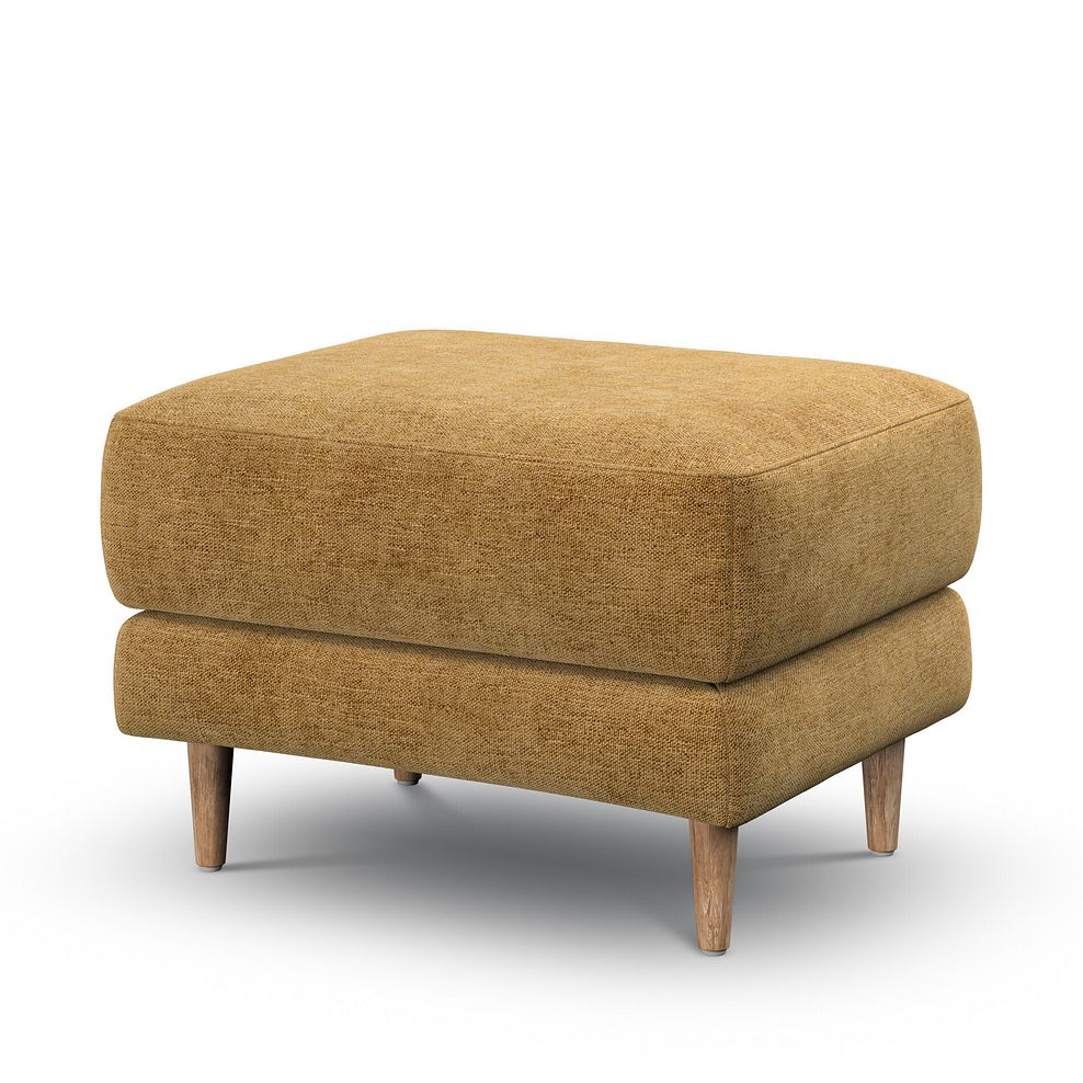 Zara Footstool in Arlan Honeycomb Fabric 3