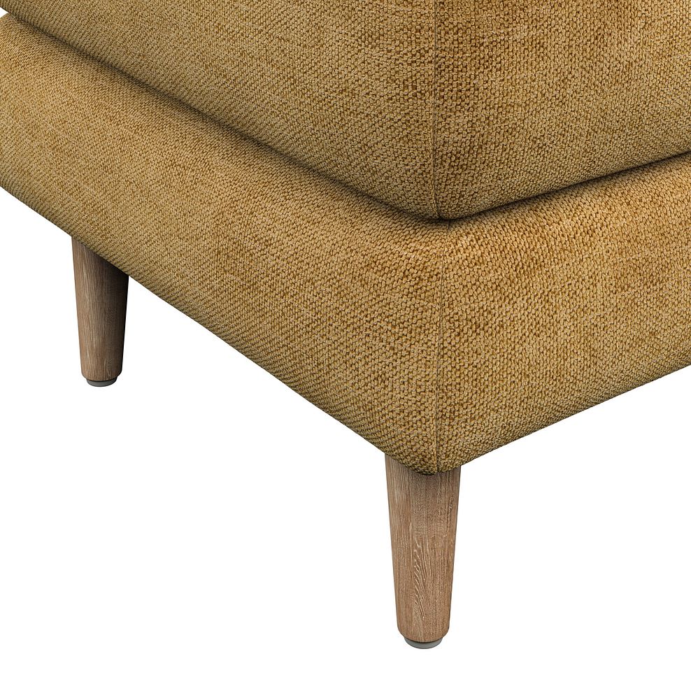 Zara Footstool in Arlan Honeycomb Fabric 5