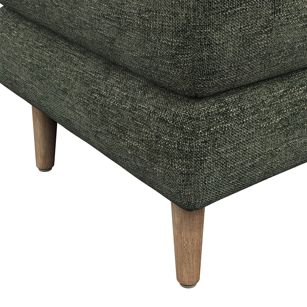 Zara Footstool in Arlan Mossy Fabric 5