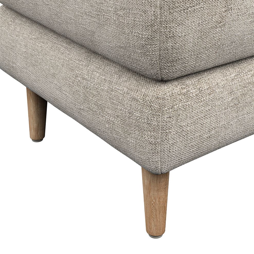 Zara Footstool in Arlan Noble Fabric 5