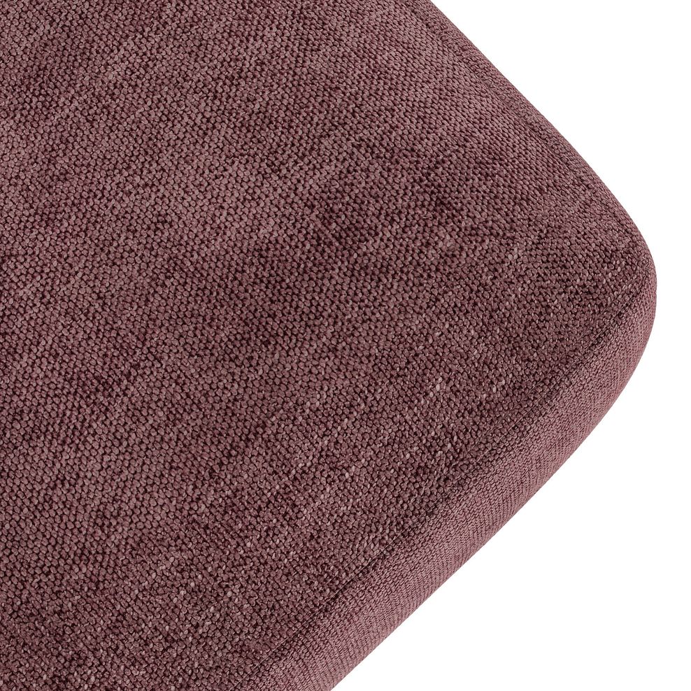 Zara Footstool in Arlan Rosewood Fabric 6