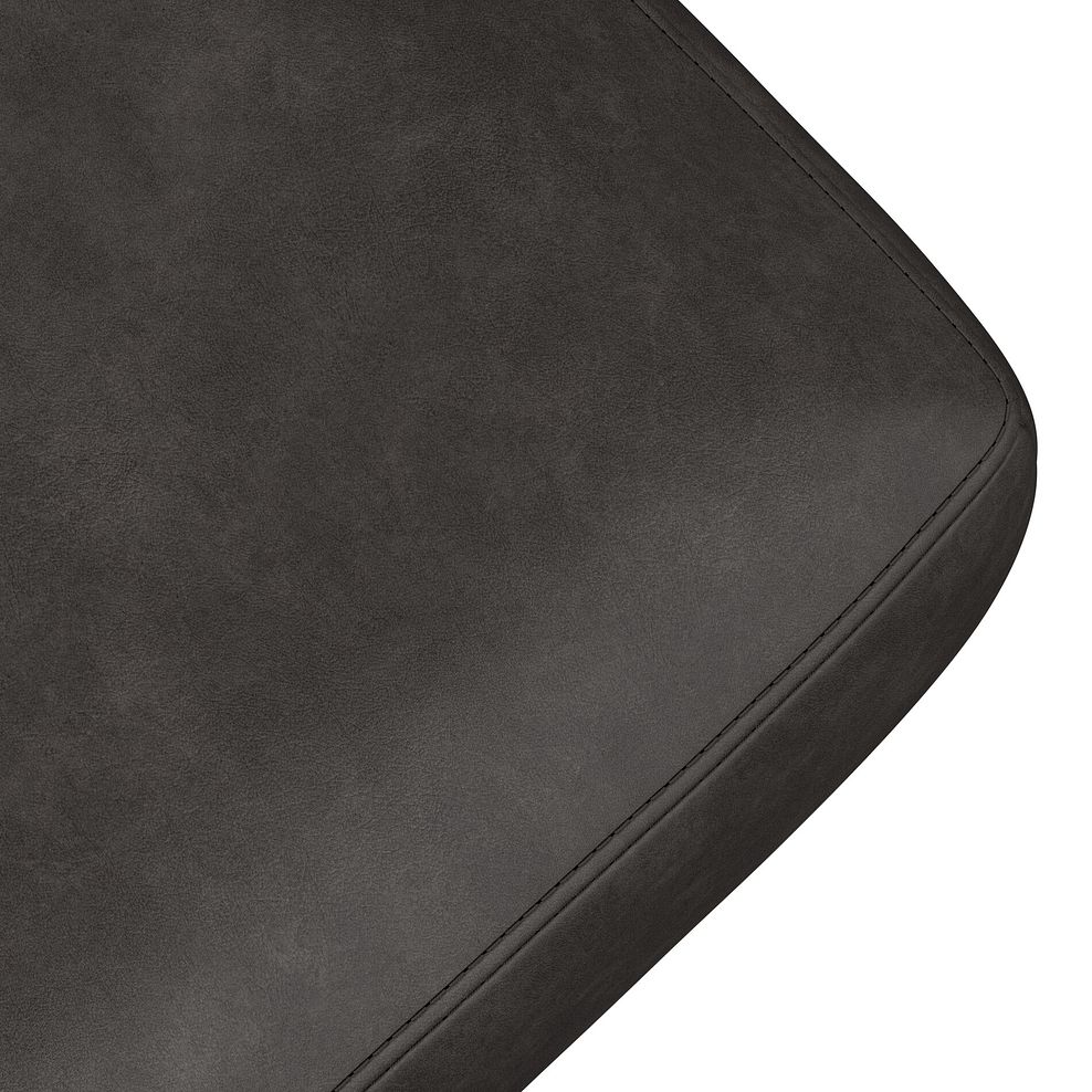 Zara Footstool in Ash Leather 6
