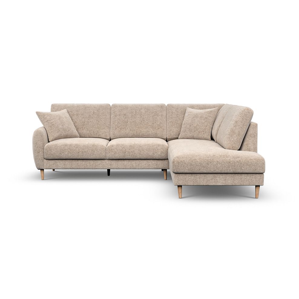 Zara Left Hand Corner Chaise Sofa in Arlan Abalone Fabric 2
