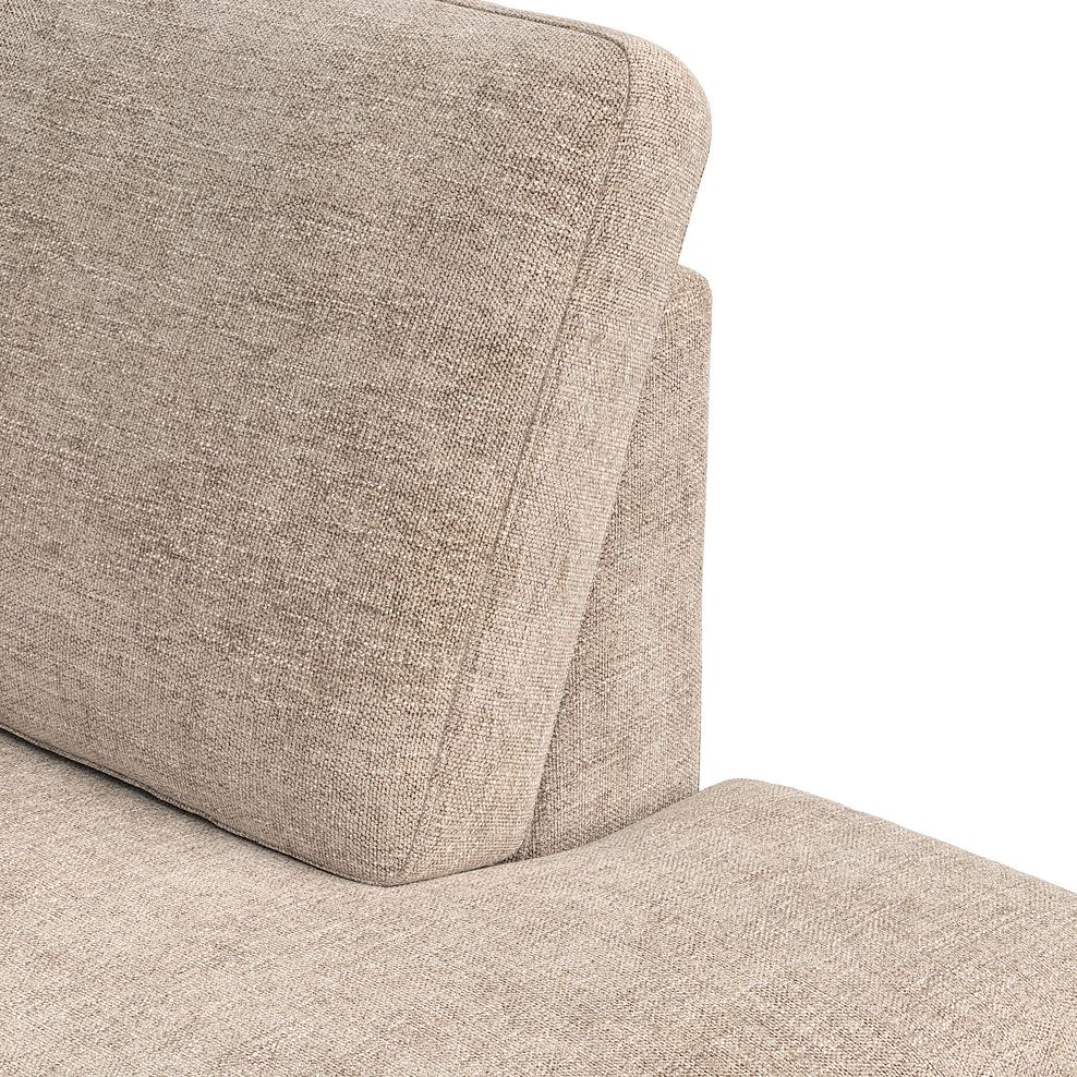 Zara Left Hand Corner Chaise Sofa in Arlan Abalone Fabric 11