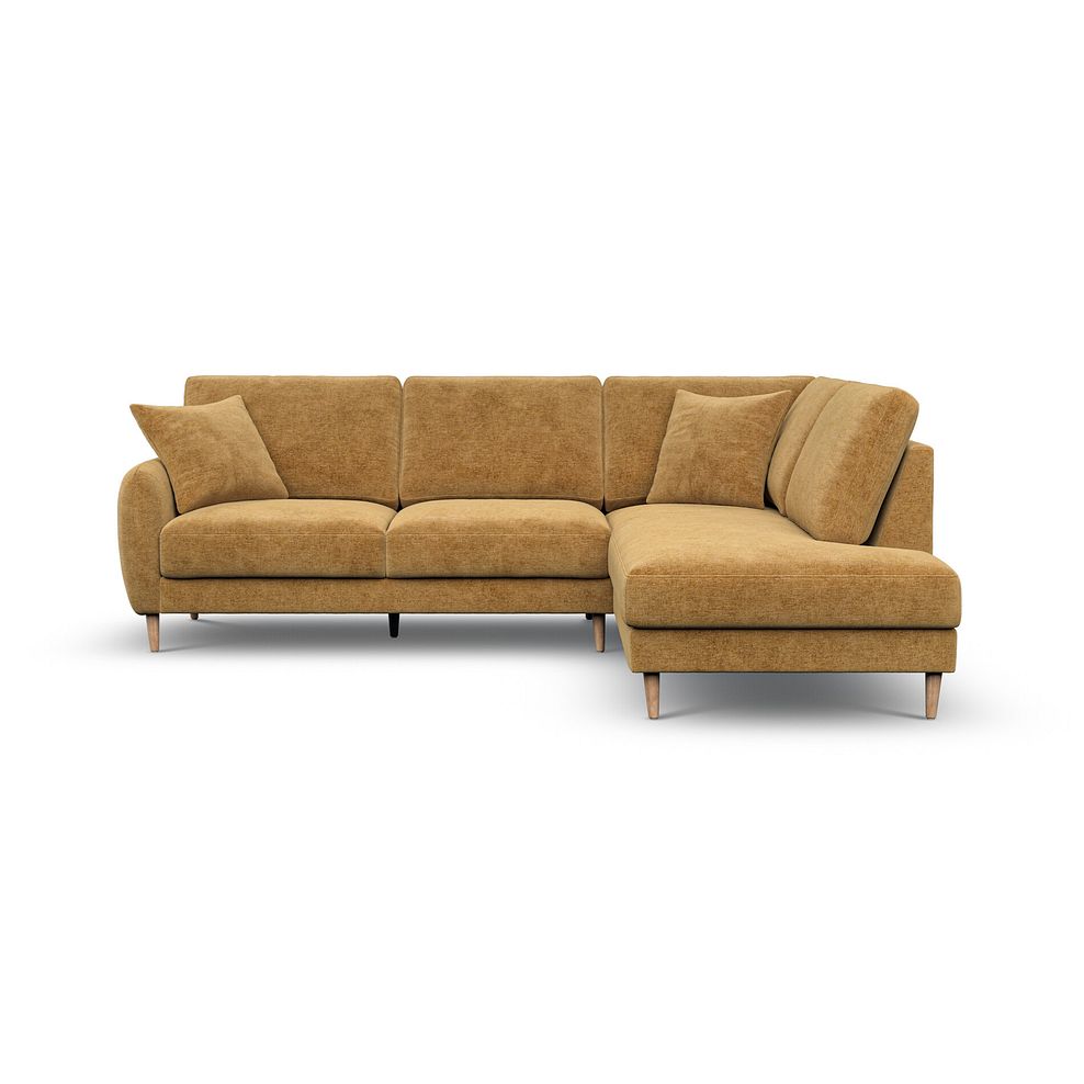 Zara Left Hand Corner Chaise Sofa in Arlan Honeycomb Fabric 2