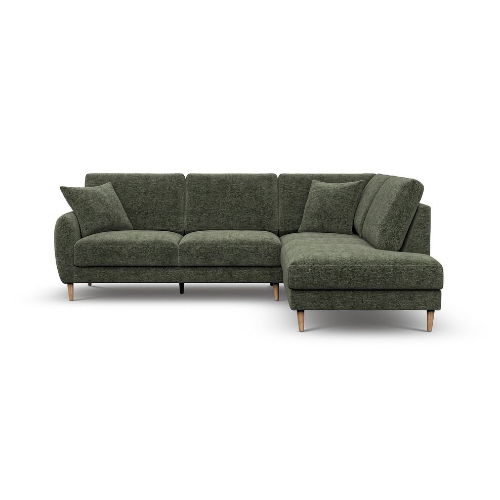 Zara Left Hand Corner Chaise Sofa in Arlan Mossy Fabric 2