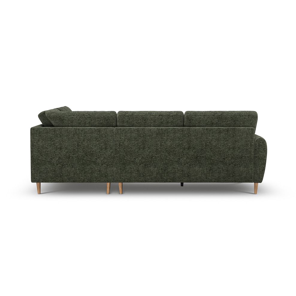 Zara Left Hand Corner Chaise Sofa in Arlan Mossy Fabric 4