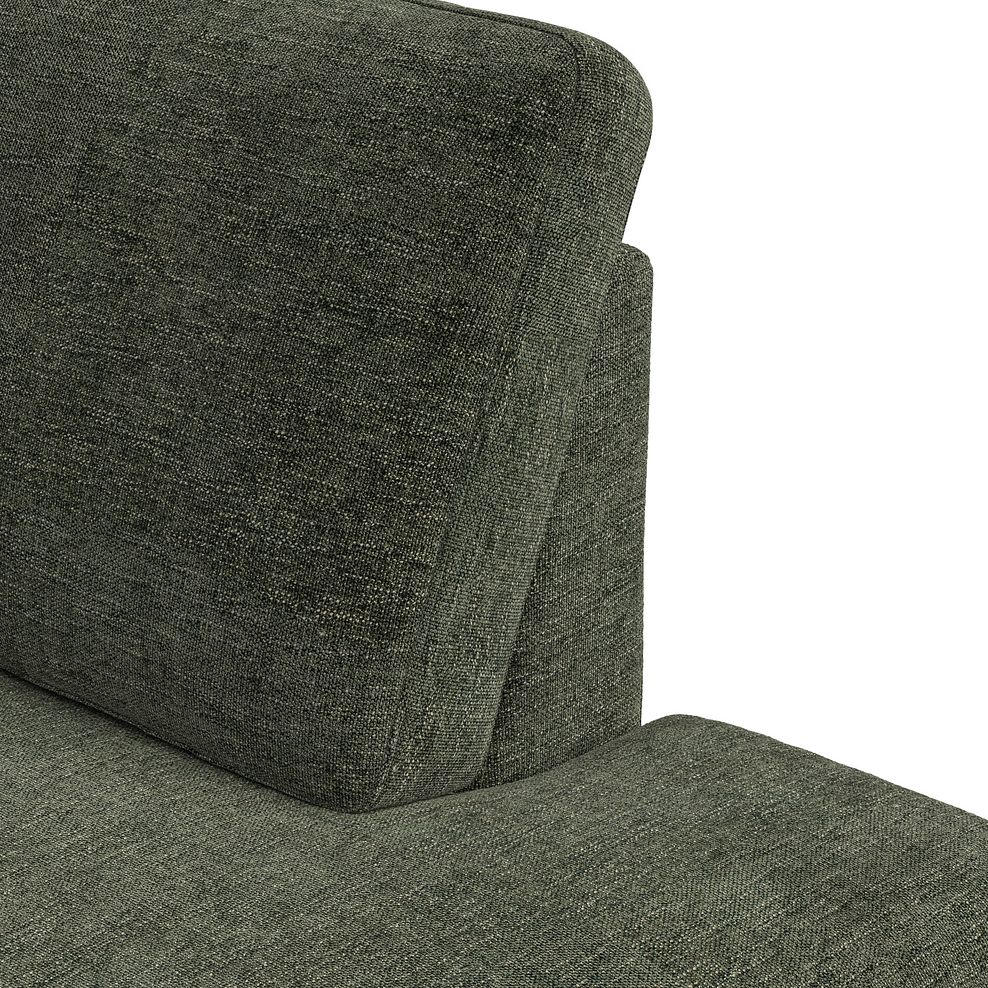 Zara Left Hand Corner Chaise Sofa in Arlan Mossy Fabric 11