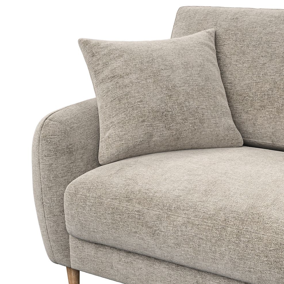 Zara Left Hand Corner Chaise Sofa in Arlan Noble Fabric 7