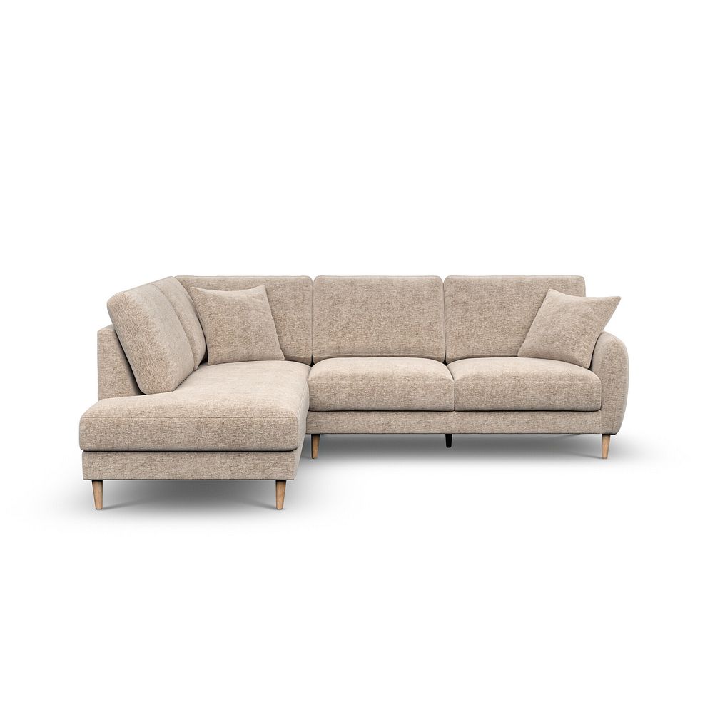 Zara Right Hand Corner Chaise Sofa in Arlan Abalone Fabric 2