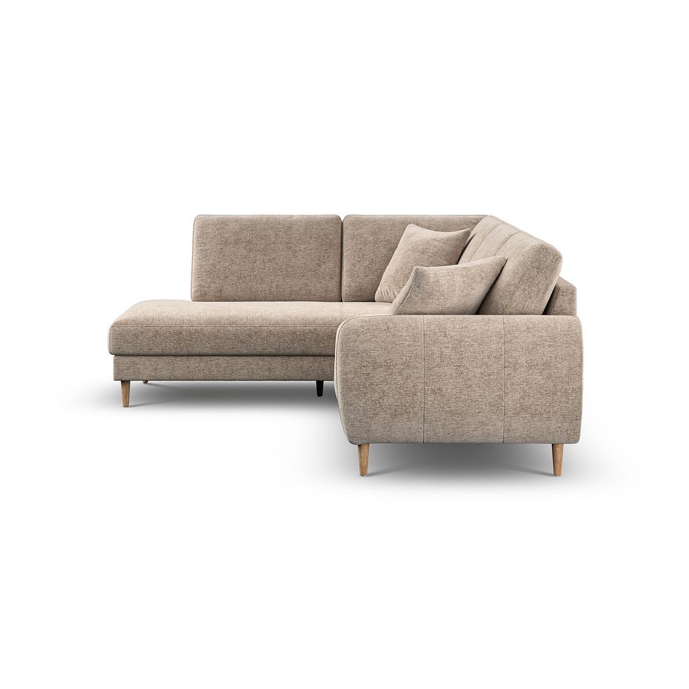 Zara Right Hand Corner Chaise Sofa in Arlan Abalone Fabric 5
