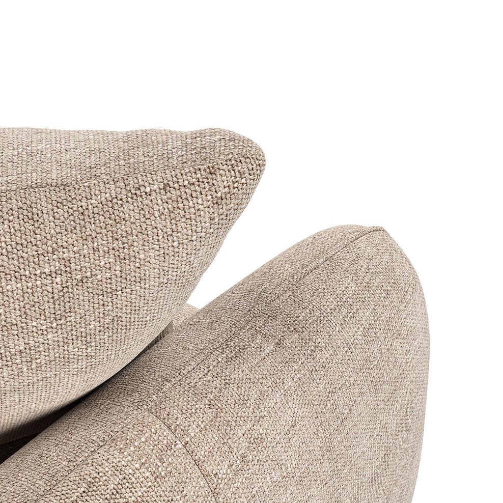 Zara Right Hand Corner Chaise Sofa in Arlan Abalone Fabric 10