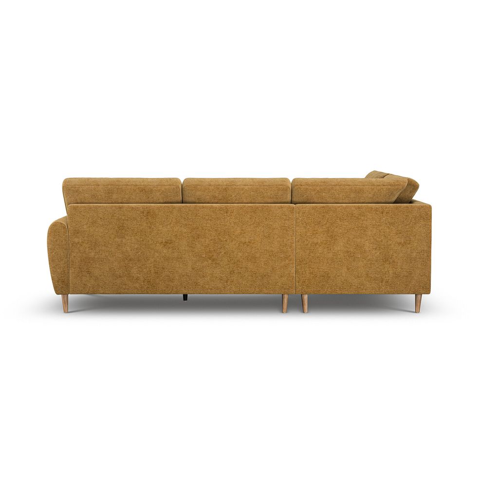 Zara Right Hand Corner Chaise Sofa in Arlan Honeycomb Fabric 4