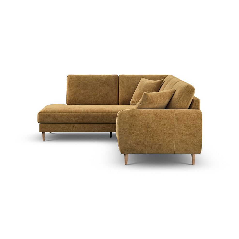 Zara Right Hand Corner Chaise Sofa in Arlan Honeycomb Fabric 5