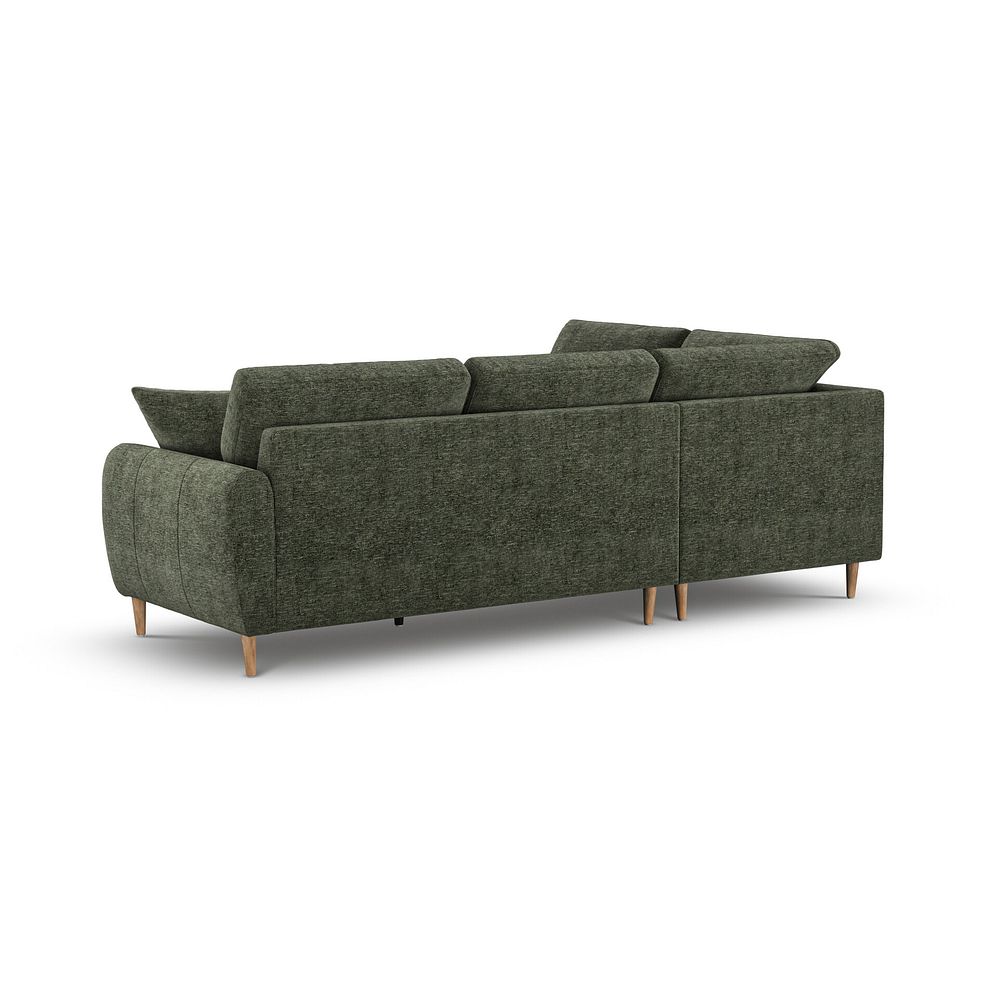 Zara Right Hand Corner Chaise Sofa in Arlan Mossy Fabric 3