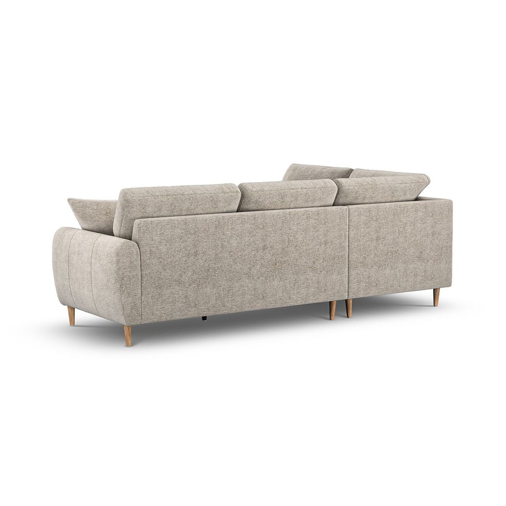 Zara Right Hand Corner Chaise Sofa in Arlan Noble Fabric 3